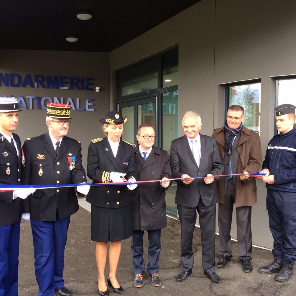 Inauguration de la Gendarmerie de Saint-Venant